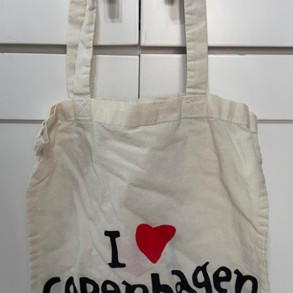 I love Copenhagen shopping bag canvas